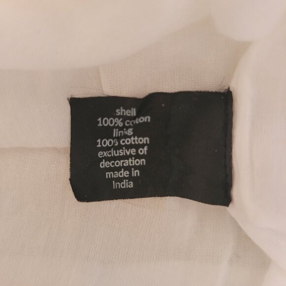 Lane Bryant Off the Shoulder Ruffle Blouse Top Size 22/24 - Picture 9 of 12